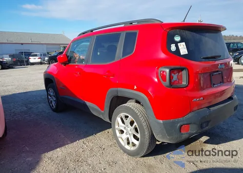 2017 Jeep Renegade Latitude 4X4 z USA, uszkodzony, nr VIN ZACCJBBB7HPF49950